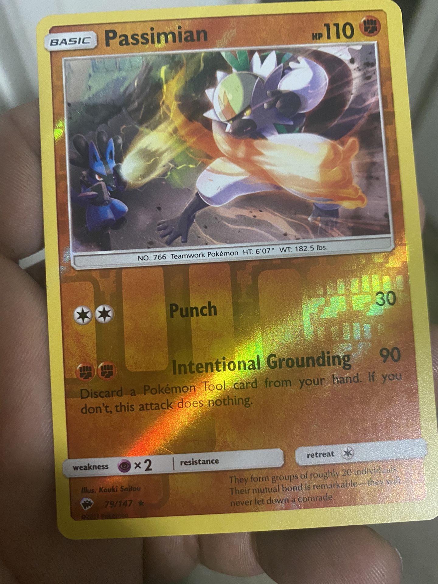 Card Pokémon Rare