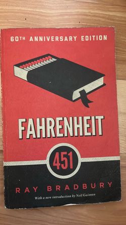 Fahrenheit 451 by Ray Bradbury 60th Anniversary Edition