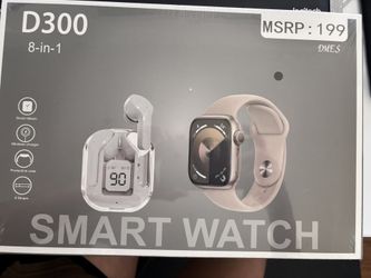 Brand  🆕 Sealed Smart Watch With Wireless Ear buds