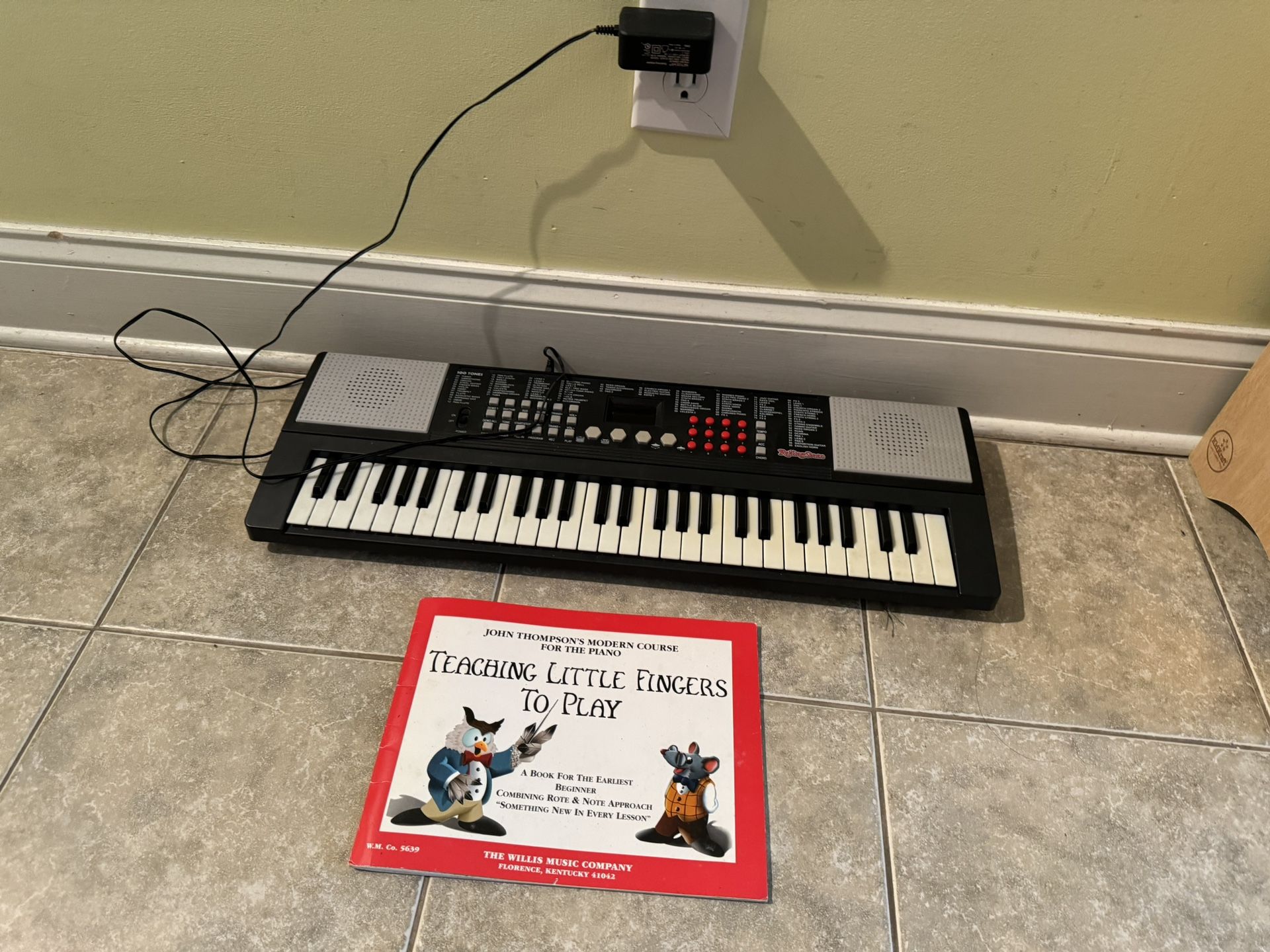 Kids  Rolling Stone 54-Key Electronic Keyboard Mini Piano