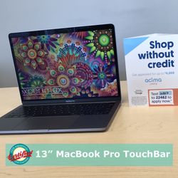 13” MacBook Pro TouchBar 