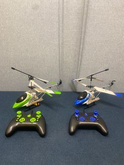 Hoverstone RC Helicopters with Controllers – Set of 2