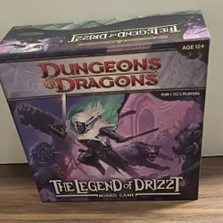 D&D The Legend of Drizzt Board Game – FACTORY SEALED