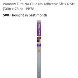 Black Window Privacy Film $15 - New