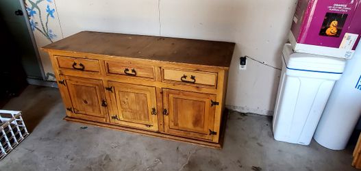 Mexican Rustic Cabinet / TV Stand