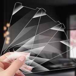 4 Pcs iPhone 13 PRO /14 TEMPERED GLASS PROTECTOR- 6 AVAILABLE 