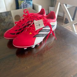 adidas Predator Club Firm Ground FG Multi Ground MG Soccer Cleats Sz 7 JS0349