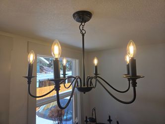 TWO chandeliers