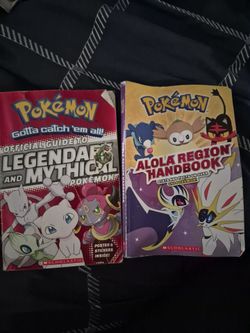 Pokemon Books $2 for both