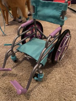 Wheelchair (fits American girl doll)