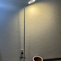 Led floor plant light dimmable 