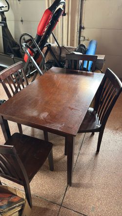 Table with chairs