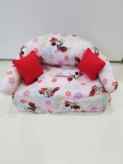 Minnie mouse couch tissue box cover