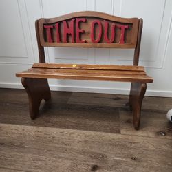 Timeout Bench 23" Wide 20" High 