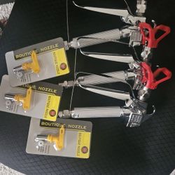 Spray Guns With Tips