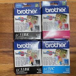 Genuine Brother Printer Ink LC 51 Innobella
