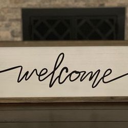 Welcome Sign