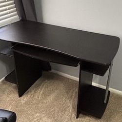 Computer Desk – Dark Espresso – Clean & Sturdy