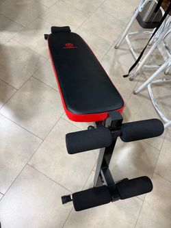 Marcy Folding Utility Bench w/ Headrest - Slant Board | SB-4606