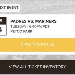 Padres v Mariners 