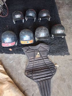 Baseball helmets