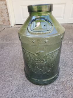 Bicentennial 1(contact info removed) Eagle 5 Gallon Vintage Glass Jar