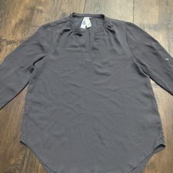 Womans Gray Shirt Size Médium By Society Girl #19