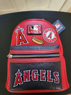 Loungefly MLB Angels Mini Backpack