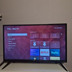 32" TCL Roku TV