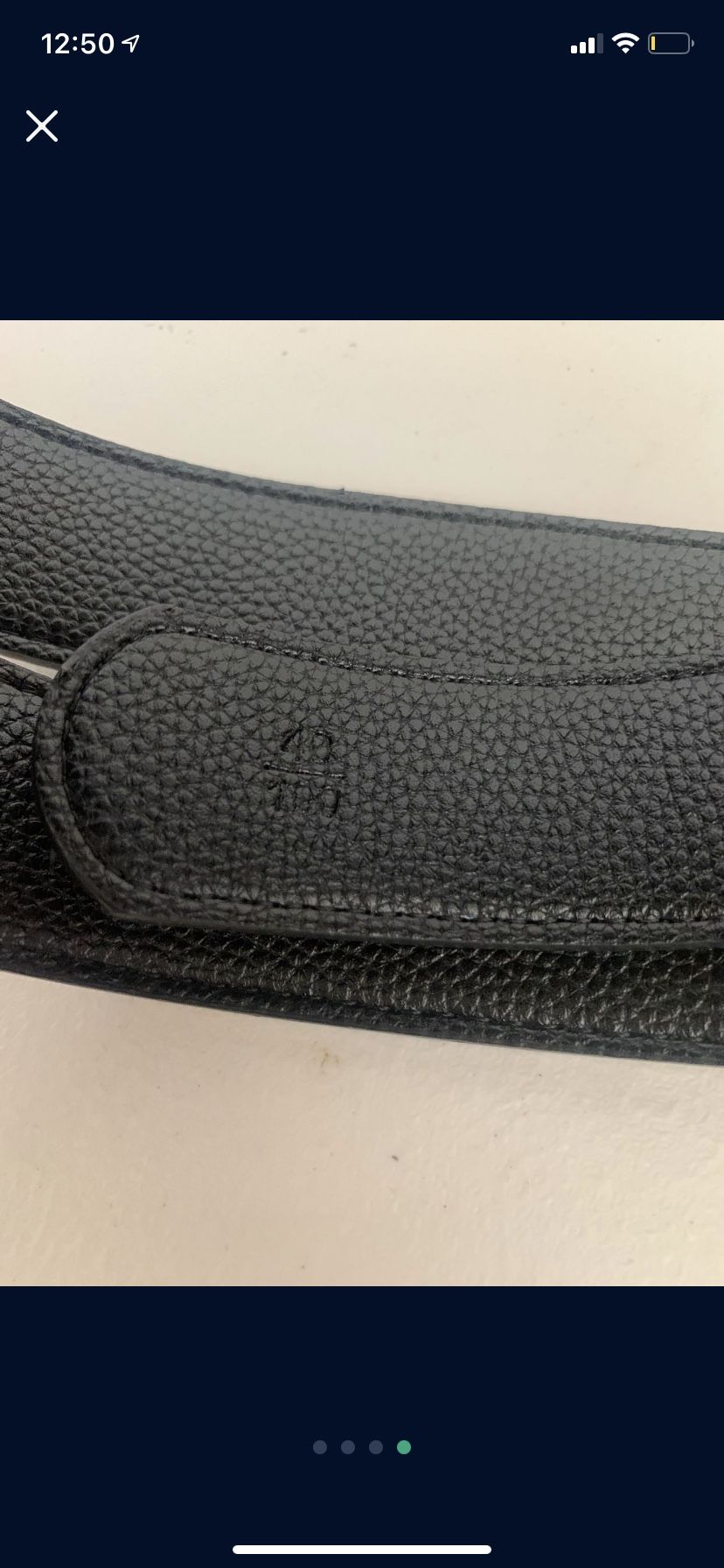 chanel belt