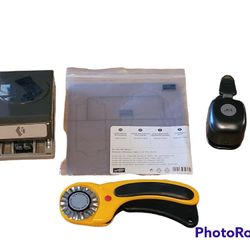 4pc Lot OLFA RTY2DX 45mm Ergonomic Rotary Cutter & Others