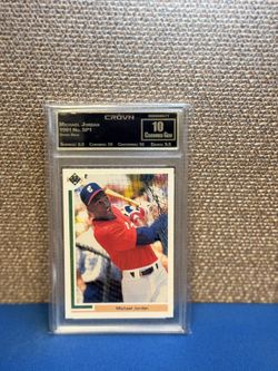 Michael Jordan Baseball Card