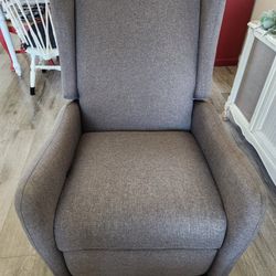Gray Rocking Recliner Chair 