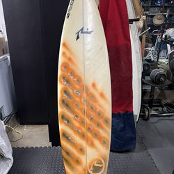 6’8” Rusty Step Up Surfboard