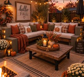 Custom Handcrafted Outdoor Patio Bench | Front Porch & Backyard Seating