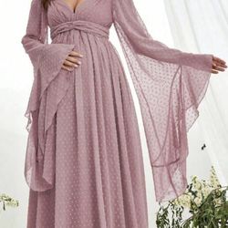 Maternity- Shower Or Photo Shoot Dress 