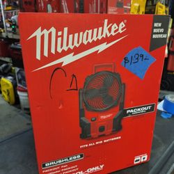 MILWAUKEE M18 FAN CORDLESS $139