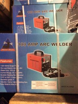 100 Amp Welder Arm Soldadora De Barilla De 100 Amp 