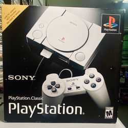 Sony Playstation Classic Gray SCPH-1000R With (20 Classic Games)  *TRADE IN YOUR OLD GAMES/TCG/COMICS/PHONES/VHS FOR CSH OR CREDIT HERE*