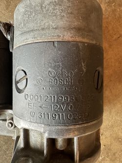 Bosch 12v Starter