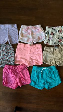 Toddler girls clothes size 3t shorts bundle (8pcs)