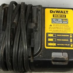 12/ 20 Volt  DeWalt Battery Charger 