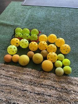 Softball training balls