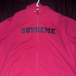 Suprem Zip up hoodie