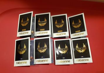 Paco Rabanne Invictus Victory & Elixir Men Cologne Samples Lot of 8