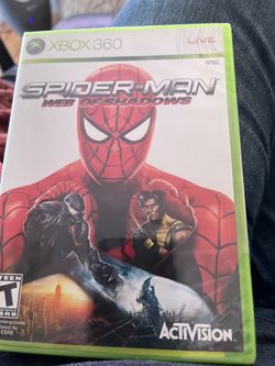 Xbox 360 Spider-Man web of shadows New unopened Xbox 360 Spider-Man web of shadows
