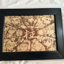 Demon Slayer Hashira Wood Burn