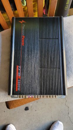 Precision Power Amplifier 4 Channel 1600 Watts 
