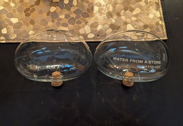 Hand Blown Glass Watering Stones