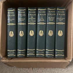 6 Volumes Mark Twain 